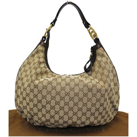 borsa gucci hobo bag|gucci hobo bag beige.